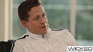 Freya Parker bends over for deepthroat and rides cock hard