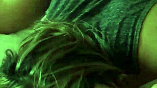 latina milf teases with big cock sucking