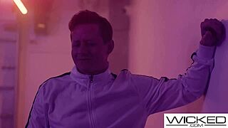 Freya Parker bends over for deepthroat and rides cock hard