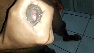 hey, that big black guy in the orgy shower getting his ass fucked 😏