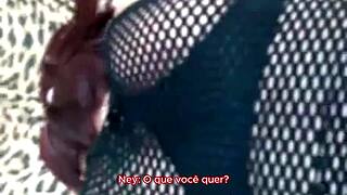 Brazilian Bruna Silva Hotwife Gives Ass And Insults Cuckold With Subtitles