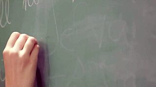 Blonde Teen's Ass Toyed By Lesbian For First Time