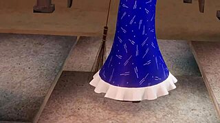 Bold Cute Hentai Sanae Gives Big Tits Paizuri And Creampie In 3D Anime Cartoon