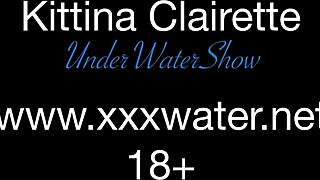 Kittina Ivory Strips Naked in Swimming Pool, Damn, What a View!