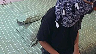 crazy asian girl invites latina friend for dinner and seduces into missionary fucking