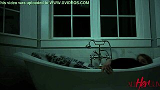 Lesbian tribbing and scissoring leads to wet orgasms!