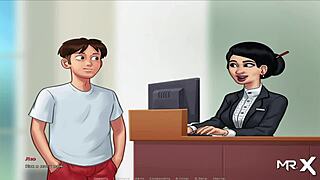 Summertimesaga: INTENSE BLOWJOB on an expensive yacht with big ass