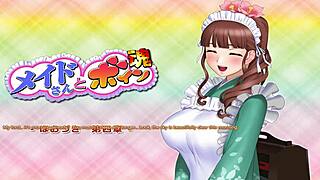 maid-san says 'play with my big tits in this game'