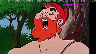 Little red riding hood meets the archer in a sexy parody