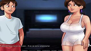 Summertimesaga: INTENSE BLOWJOB on an expensive yacht with big ass