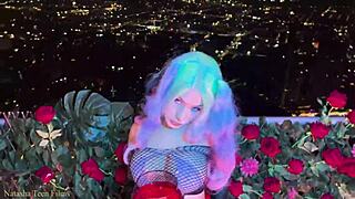 Natasha Teen Kawaii Anal Destruction with Big Black Cock DP!