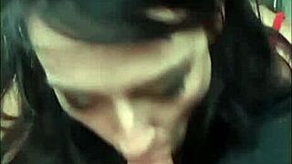 Woman Gives Deepthroat Blowjob To Driver On Public Road