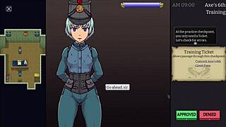 Working as a border guard after war, exploring hentai milf fantasies. This cute big-tits anime story unfolds in part 1.