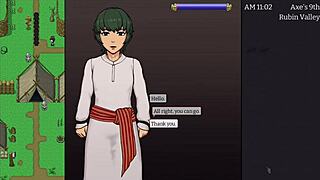 Working as a border guard after war, exploring hentai milf fantasies. This cute big-tits anime story unfolds in part 1.