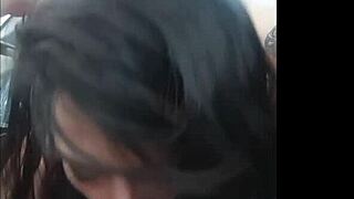 Woman Gives Deepthroat Blowjob To Driver On Public Road