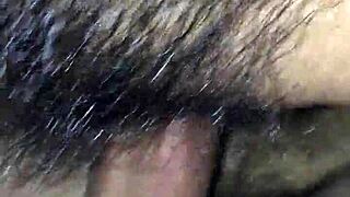 Under the rain, the gay couple engages in anal assfucking sex