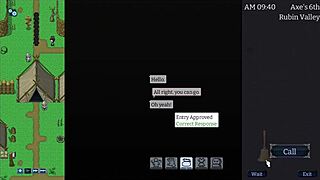 Working as a border guard after war, exploring hentai milf fantasies. This cute big-tits anime story unfolds in part 1.