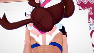 rosa nanci pokemon in bikini ready for adult training fuck