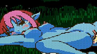 fairies battle while fingering and licking each other