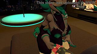 Slutty Tasque Manager Railed Hard in Bed by Horny Pokemon