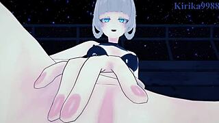 Sexy teens in stunning outfits in intense hentai action