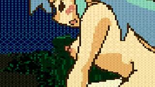 fairies battle while fingering and licking each other