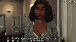 Babysitter Seduces Lonely Dad into Rough Bedroom Action