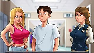 Steamy summer tale of forbidden love and big tits