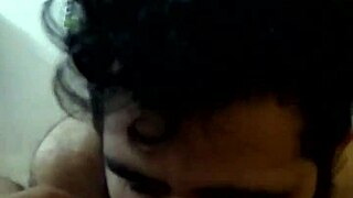 Indian Muslim Gay Takes Deep Throat in Sultry Encounter