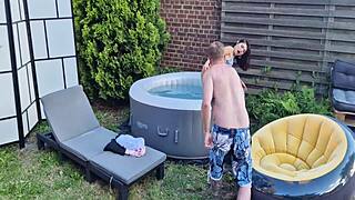 gratis jadilica's backstage outdoor solo show with anal masturbation 😏