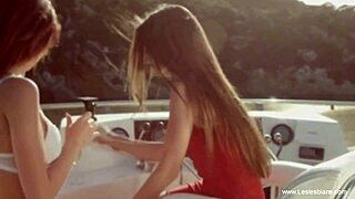 Two mature lesbians, feeling incredibly horny, began arousing each other with passionate licks and touches in their amateur home.