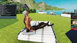 Addicted to BBC handsome black bull creampies blonde bodybuilder