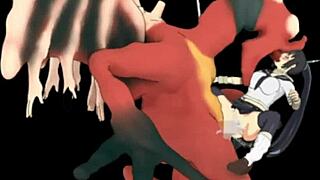 Super Yaeko's Erotic 3D Action