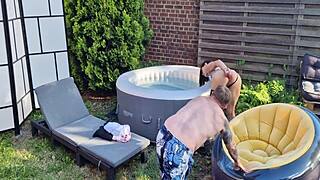 gratis jadilica's backstage outdoor solo show with anal masturbation 😏