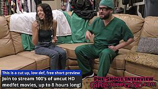 Doctor's exam turns kinky with Aria Nicole in Tampa hospital