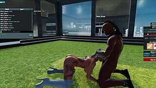 Addicted to BBC handsome black bull creampies blonde bodybuilder