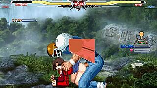 I watch brian battle ryougi shiki in this hentai cumshot scene