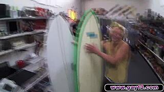 Blonde Muscle Surfer Dude