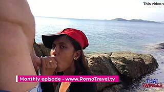 Did You See That Outdoor Blowjob With Cumshot On Tits?