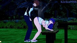 yo, Sakura Matou, Rider, and Shirou Emiya in wild Fate Stay Night hentai!