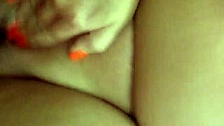 Amateur blonde's self-pleasure and anal sex video
