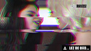 Naughty Brunette Burglars Rough Strap-On Sex