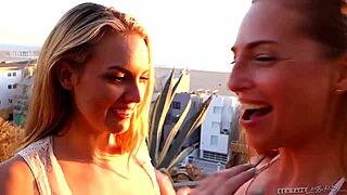 pov lesbian fun with cosima knight and roxy rox licking pussy and fingering to orgasm