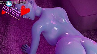 Linx and Joey from Fortnite engage in lesbian hentai 3d nsfw, contrasting innocence with adult themes