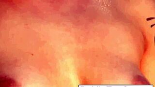 Dahlia Sky, that sexy teen, masturbates her pussy outdoors, she says