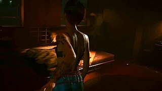 Animation Lesbian Sex with Judy Alvarez Banging Hot Girl in Cyberpunk Porno Mod