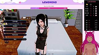 Vtuber LewdNeko plays Harem Hotel, reaching orgasm with vibrator 😈