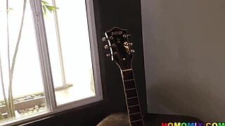 Two gay men have rough anal sex with one man with a big dick