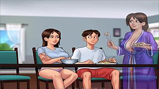 Explore the latest uncensored part of Summer Time Saga