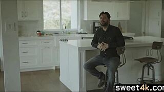 Ebony in-laws get down for steamy interracial family action.